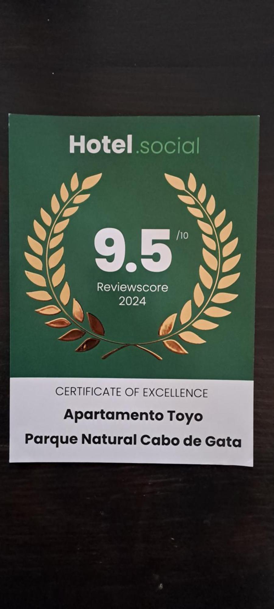 阿尔梅里亚Apartamento Toyo, Parque Natural Cabo De Gata公寓 外观 照片